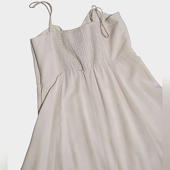 Dynamite | NWOT | White Spaghetti Strap Maxi Dress - Picture 4 of 10